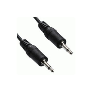 Cordon audio mono 3,5 mm mâle-mâle Keen connect L2JJE1.5 | 1,5 m | connectique jack 3,5 mm mono