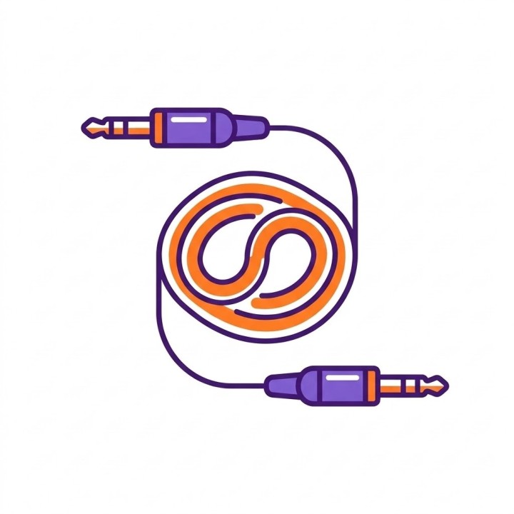 Cordon audio Keen connect LCJ5 | 2 RCA mâles vers jack 3,5 mm stéréo | 5 m