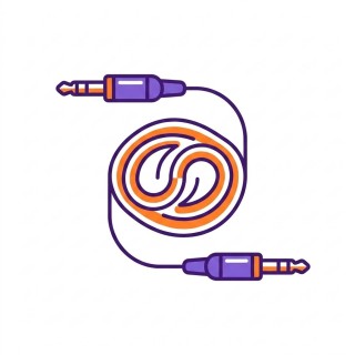 Cordon audio 2 RCA mâles/2 RCA femelles Keen connect LCC22.5 | 2,50 m | en sachet