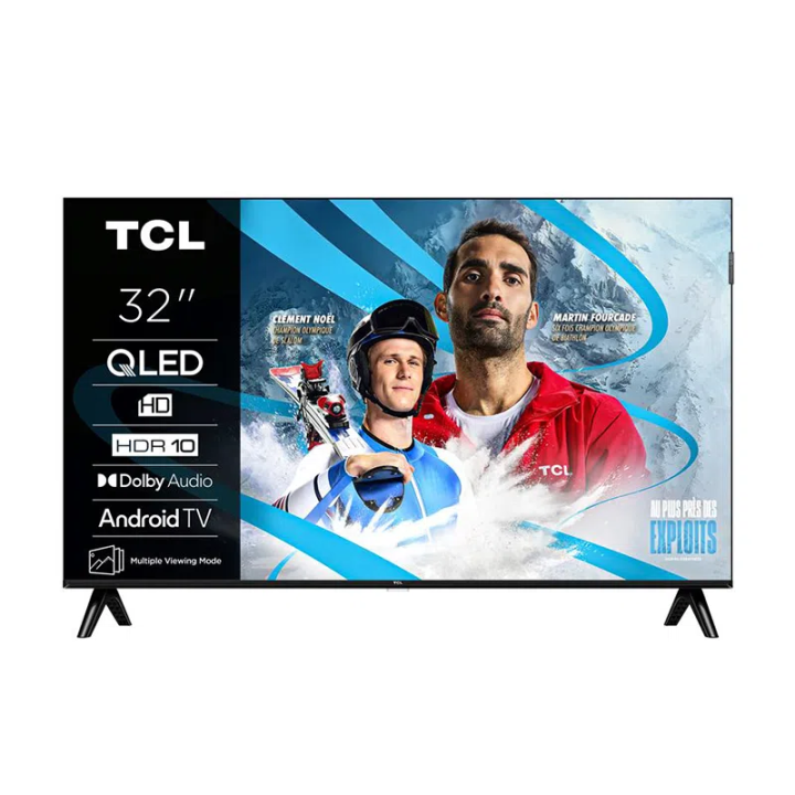 TCL - Ecran 32p HD QLED, HDR, AndroidTV - HA/18 TCL