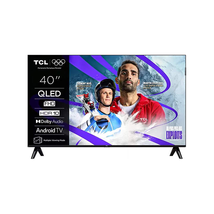 TCL - Ecran 40p FHD QLED, HDR, AndroidTV METAL ULTRA SLIM - HA/12 TCL