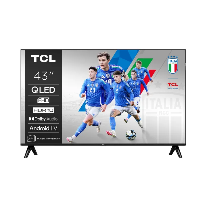 TCL - Ecran 43p FHD QLED, HDR, AndroidTV METAL ULTRA SLIM - HA/12 TCL