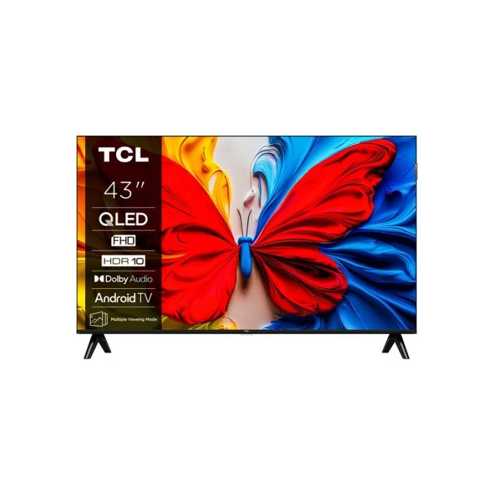 TCL - Ecran 43p FHD QLED, HDR, AndroidTV METAL ULTRA SLIM - HA/12 TCL
