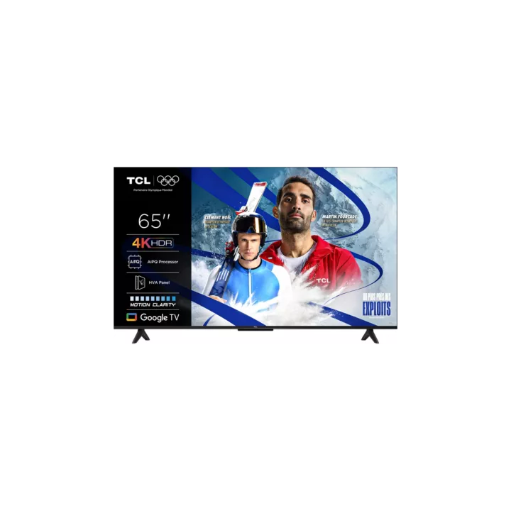 TCL - Ecran 65p UHD HDR10, GoogleTV, 3 HDMI, 1 USB 120HZ FHD - HA/10 TCL