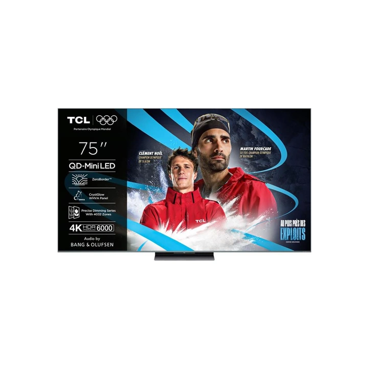 TCL - Ecran 75p Q6000 mLED 144Hz, GoogleTV, ZeroBorder - HA/6 TCL
