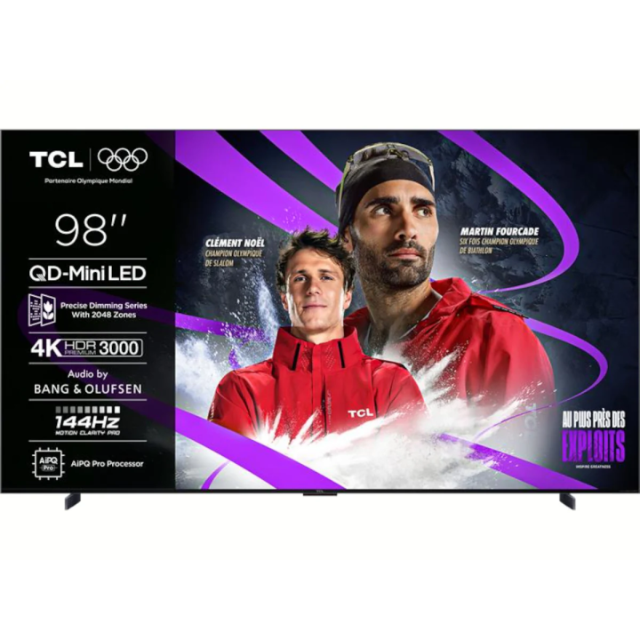 TCL - Ecran 98p Q3000 GoogleTV, 4 HDMI, 1 USB - HA/5 TCL
