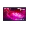Écran tactile Optoma 1861RK | 86" | 4K UHD 3840 x 2160 | 40 points tactiles Optoma