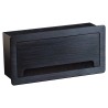 Boîtier de table Muxlab 500610 | noir | format discret et robuste