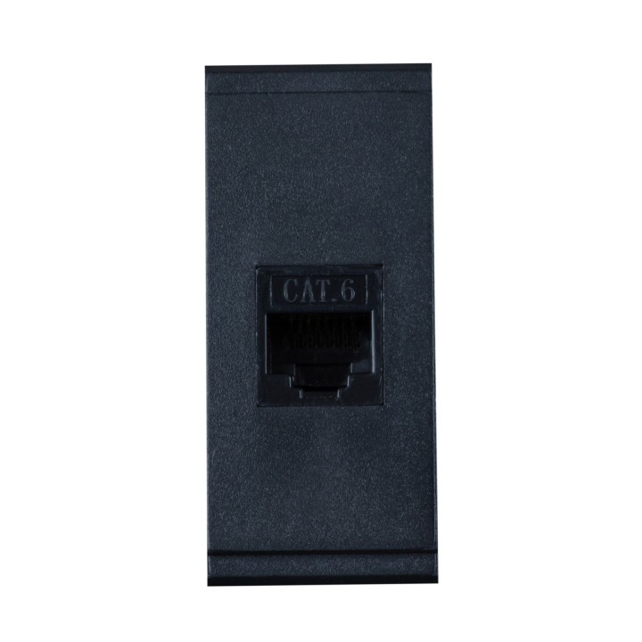 Module RJ45 Cat.6 Muxlab 500618 | blindé | installation rapide sans outil