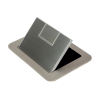 Boîtier de table Element One E1-SOCKET-X-230-D | 1 alimentation 230V | 4 demi-modules design