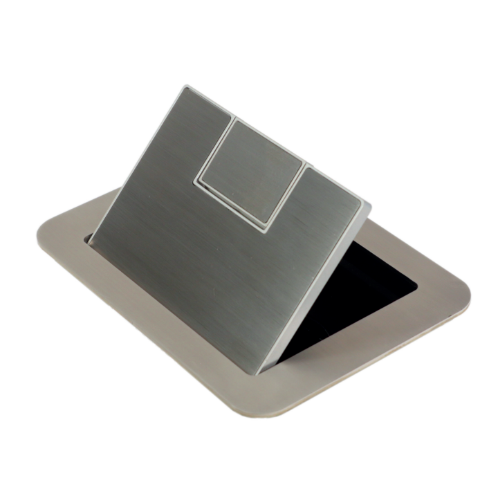 Boîtier de table Element One E1-SOCKET-X-260-D | 1 alimentation | 5 demi-modules design