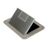 Boîtier de table Element One E1-SOCKET-X-260-D | 1 alimentation | 5 demi-modules design