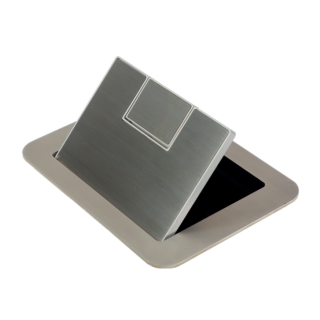Boîtier de table design Element One E1-SOCKET-X-170-D | 1 alimentation | 2 demi-modules