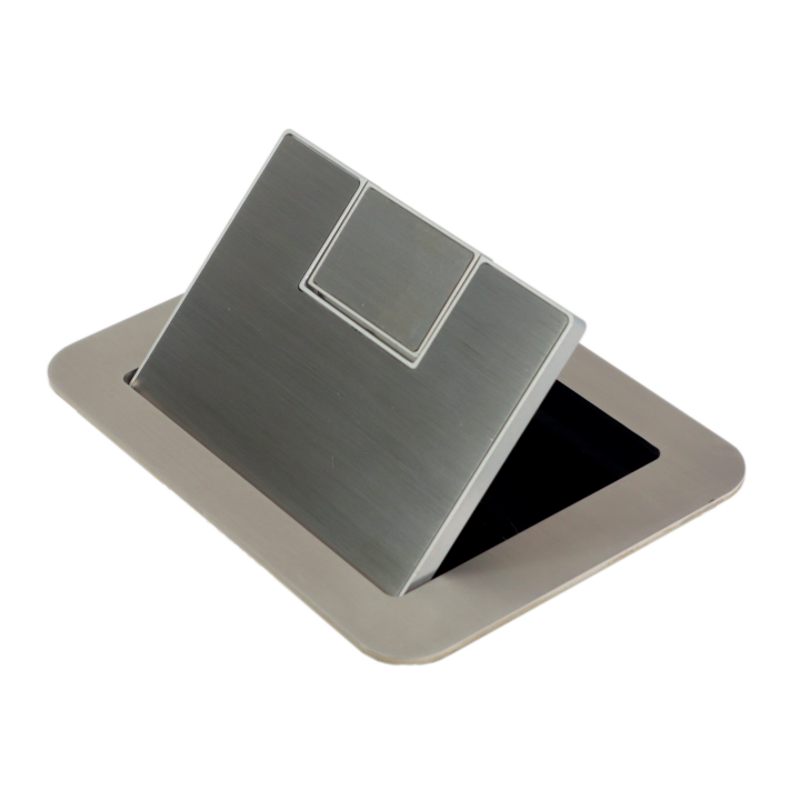 Boîtier de table design Element One E1-SOCKET-X-200-D | 1 alimentation | 3 demi-modules