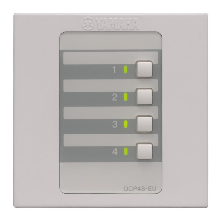 Contrôleur mural Yamaha YAM-DCP4SEU | 4 switch | CAT5 pour MTX