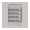Contrôleur mural Yamaha YAM-DCP4SEU | 4 switch | CAT5 pour MTX