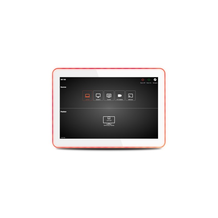 Panneau tactile 10" Atlona AT-VTPG-1000VL-WH | passerelle Velocity intégrée | blanc