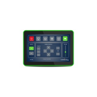 Panneau tactile 10" Atlona AT-VTPG-1000VL-BL | passerelle Velocity intégrée | noir