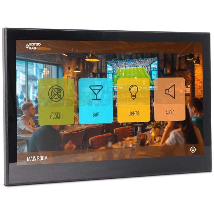 Écran tactile SmartControl AV Muxlab 500869 | 12" | contrôle AV centralisé IP/PoE