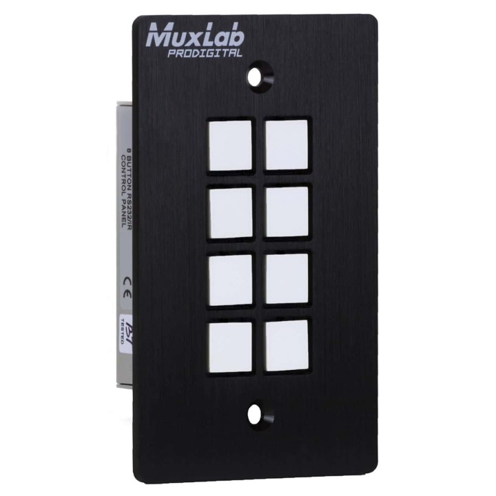 Panneau de commande Muxlab 500816-IP-V2 | 8 boutons | IP PoE