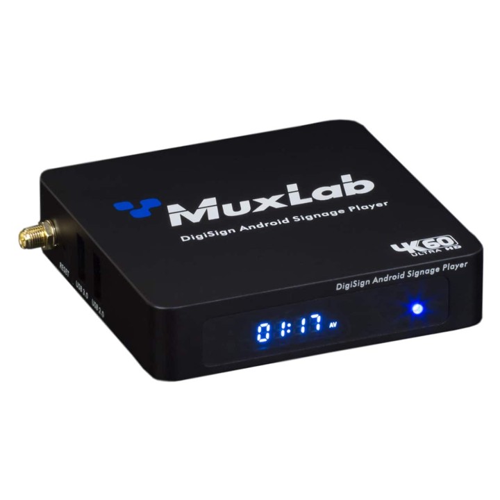Lecteur audio vidéo Muxlab 500799-1080P | DigiSign MXC | 1080p 60 Hz