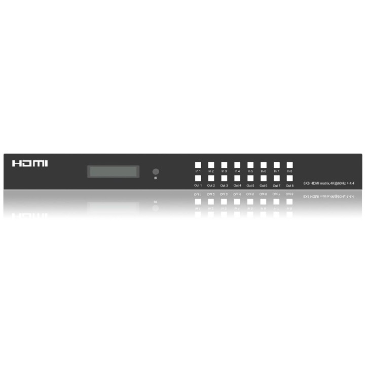 Matrice HDMI 2.0 8x8 Keen connect EFM-HDMI848 | HDR | 18Gbps