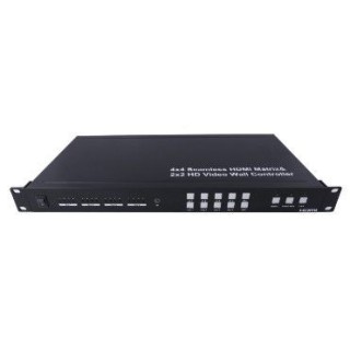 Matrice HDMI seamless 4x4 Keen connect EFM-HDMI444-DEC | découpe d’image 2x2 | RS232 LAN