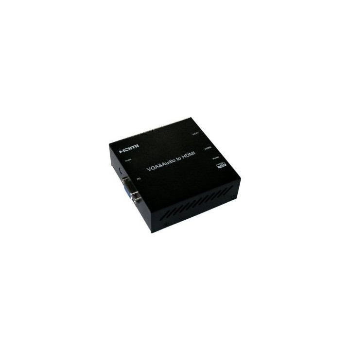 Convertisseur VGA vers HDMI Keen connect EFC-S-VGA-HDMI | UpScaler 720p/1080p | audio 3,5 mm
