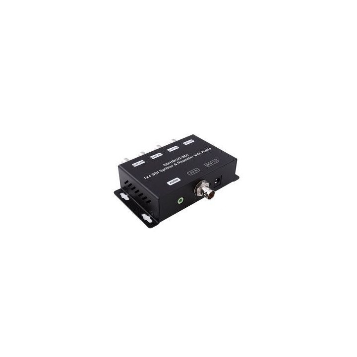Distributeur/Répéteur SDI 1x4 Keen connect EFD-SDI144 | 120 m | 1080p (Belden 1694A)