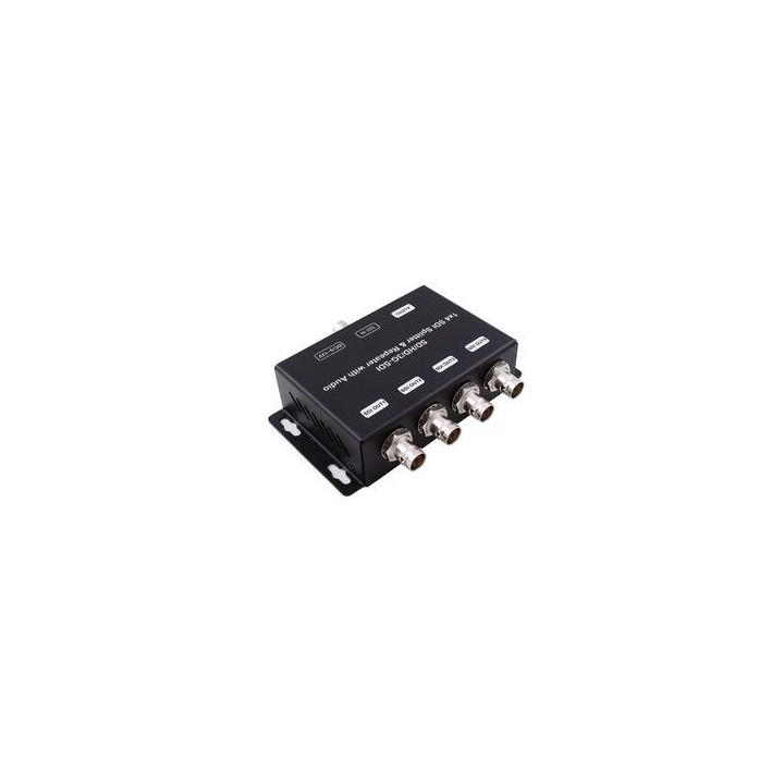 Distributeur/Répéteur SDI 1x4 Keen connect EFD-SDI144 | 120 m | 1080p (Belden 1694A)