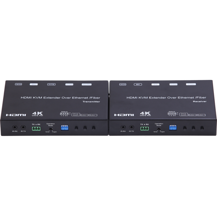 Récepteur vidéo sur IP Keen connect EFE-HDMI-120R-RS37 | HDMI + RS232/IR | Cat5e/6 120 m | LED
