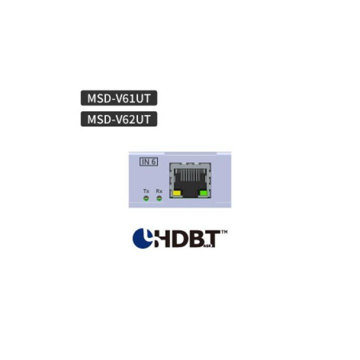 Module d’entrée HDBaseT IDK IDK-MSD-VIV1UT | 4K UHD | transmission longue distance IDK