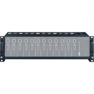 Châssis rack 3U IDK IDK-RM-SV3-BM | supports HDC-H100/COS-100HD | montage rack 19" IDK