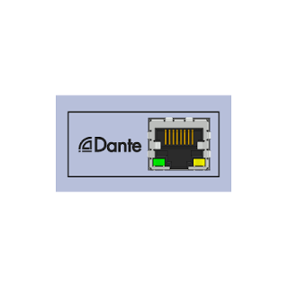 Module audio Dante IDK IDK-MSD-VAB4D | série MSD-V6 | interface Dante professionnelle IDK