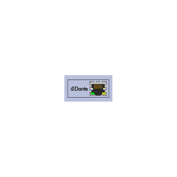 Module audio Dante IDK IDK-MSD-VAB4D | série MSD-V6 | interface Dante professionnelle IDK