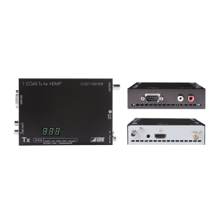 Émetteur HDMI sur câble coaxial IDK IDK-COS-T100HD-B | transmission HD | longue distance IDK