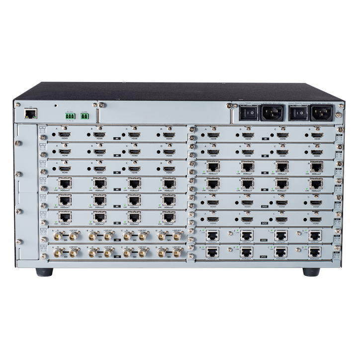 Châssis matrice modulaire IDK IDK-FDX-S32U | 4K@60 4:4:4 | 32x32 IDK