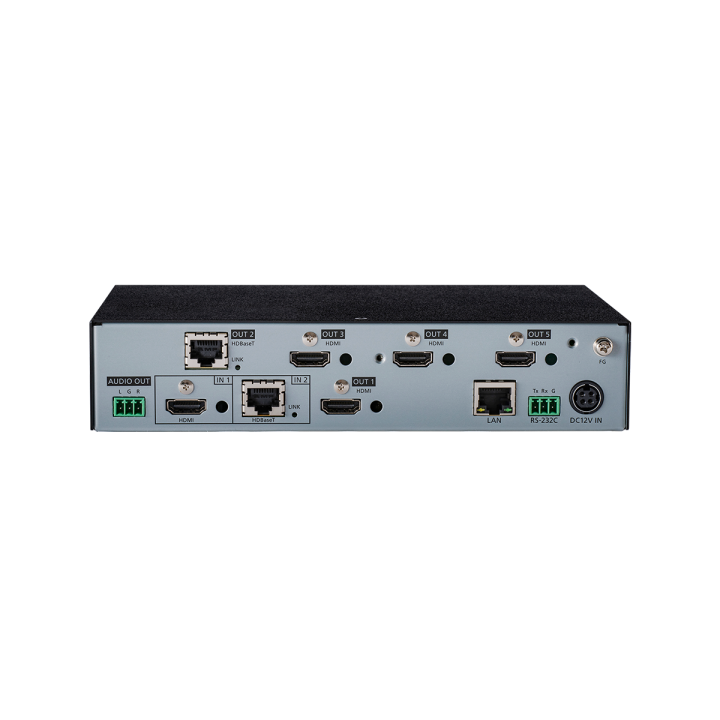 Récepteur HDBaseT IDK IDK-HDC-RH421UHD | 4K@60 | 2 entrées / 5 sorties IDK