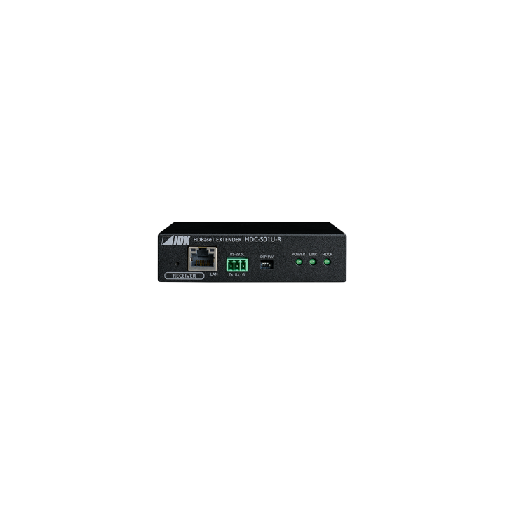 Récepteur HDBaseT IDK IDK-HDC-S01U-R | 4K@60 | transmission HDBaseT longue distance IDK