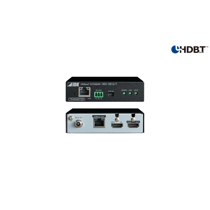 Émetteur HDBaseT 4K IDK IDK-HDC-S01U-T | 4K@60 Hz | transmission audio/vidéo longue distance IDK