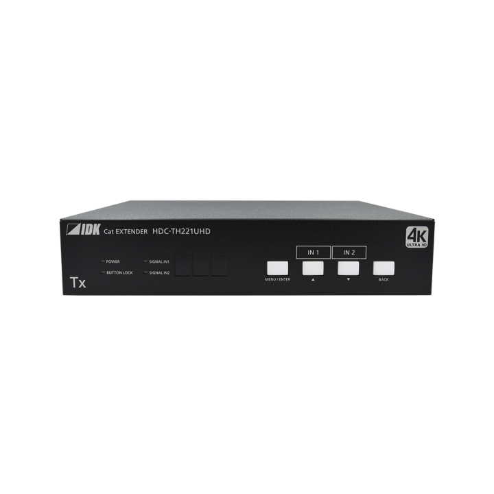Émetteur HDBaseT IDK IDK-HDC-TH221UHD | 4K@60 | 2 entrées / 3 sorties IDK