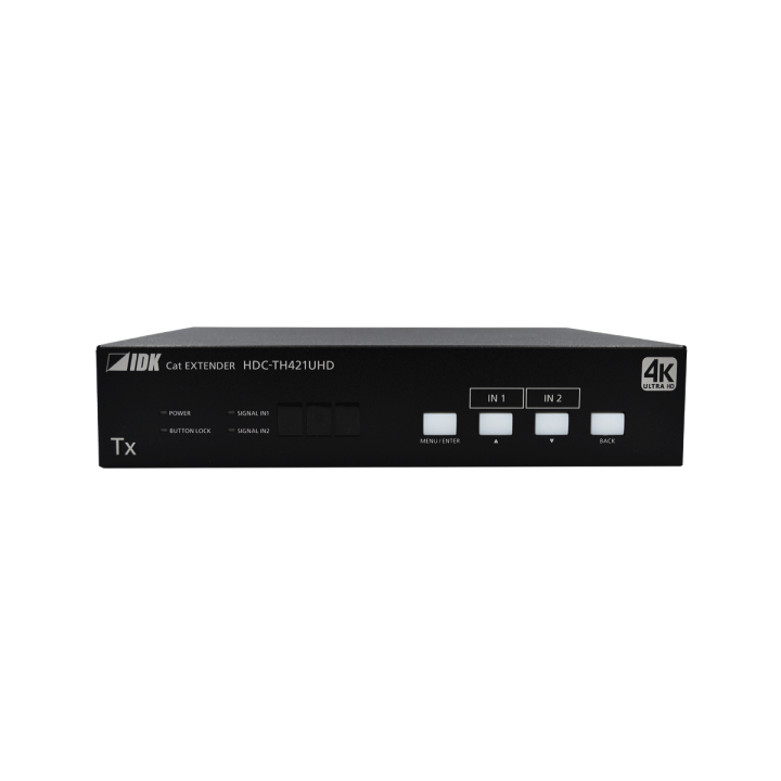 Émetteur HDBaseT IDK IDK-HDC-TH421UHD | 4K@60 | 2 entrées / 5 sorties IDK