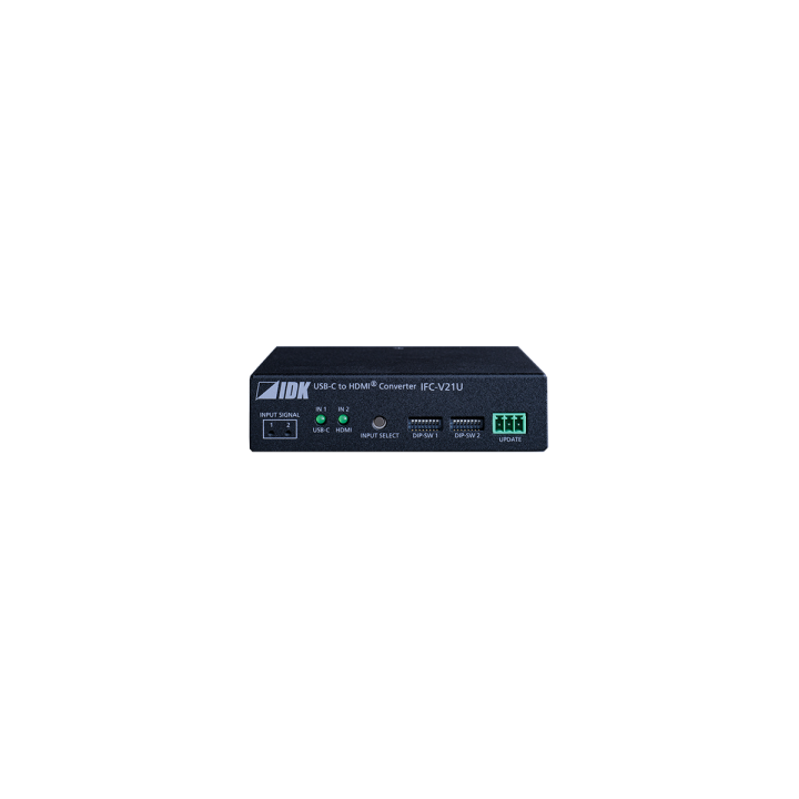 Sélecteur 4K@60 USB-C vers HDMI IDK IDK-IFC-V21U | 2 entrées / 1 sortie | UHD 60 Hz IDK