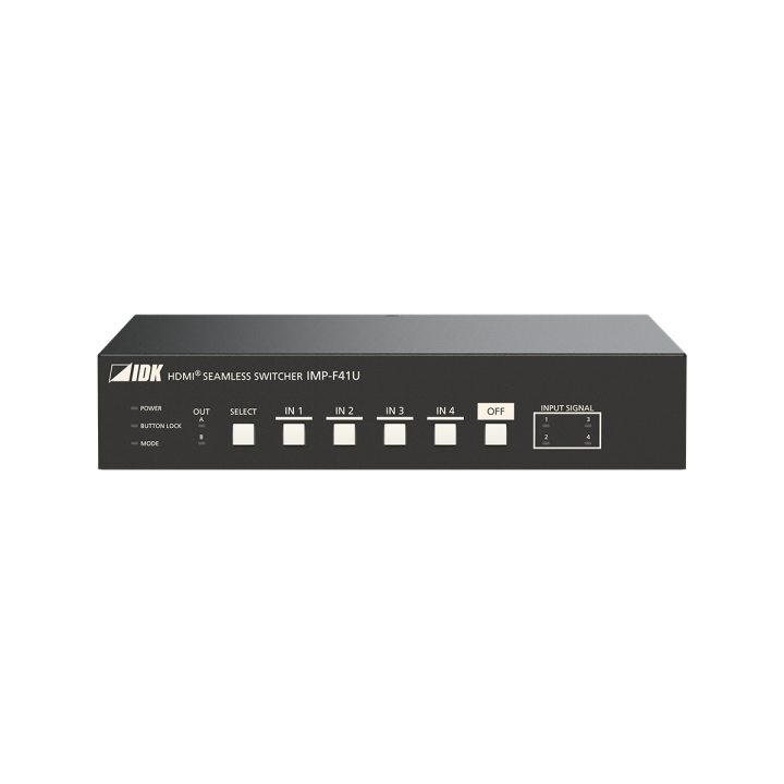Sélecteur Seamless HDMI 4K IDK IDK-IMP-F41U | 4 entrées / 1 sortie | 4K@60 Hz IDK