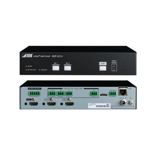 Sélecteur HDMI 4K@60 IDK IDK-IMP-S21U | 2 entrées / 1 sortie | HDR | audio intégré IDK