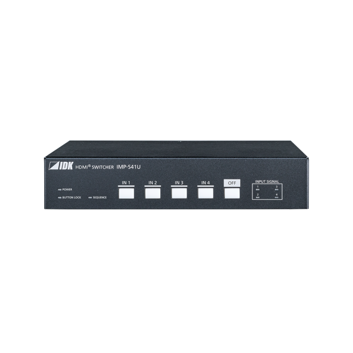 Sélecteur HDMI IDK IDK-IMP-S41U | 4K@60 | 4 entrées / 1 sortie IDK