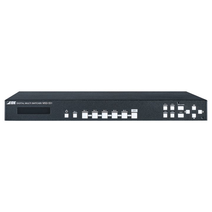 Sélecteur numérique IDK IDK-MSD-S51 | 5 entrées | 1 sortie IDK