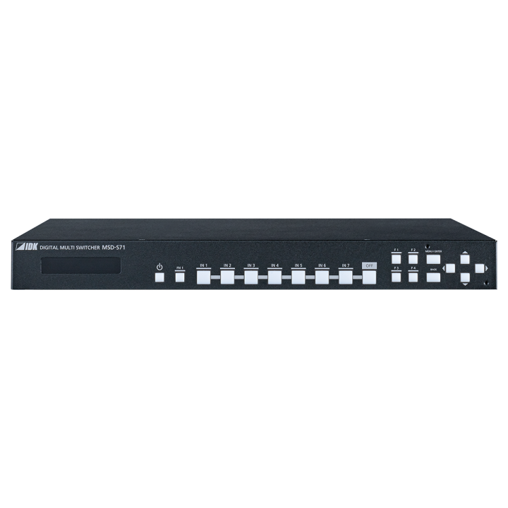 Sélecteur numérique IDK IDK-MSD-S71 | 7 entrées | 1 sortie IDK