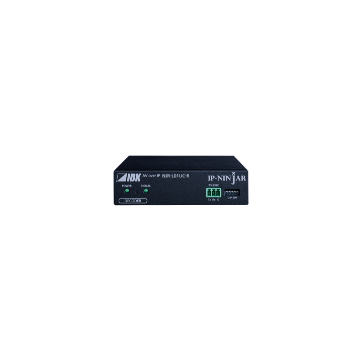 Décodeur HDMI 4K@60 IDK IDK-NJR-L01UC-R | modèle CAT | sortie UHD 60 Hz IDK