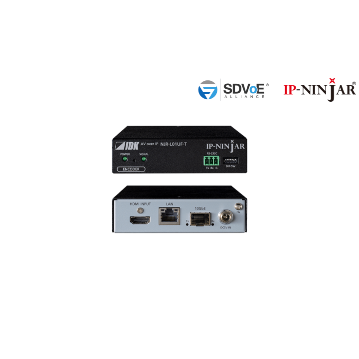 Encodeur HDMI fibre IDK IDK-NJR-L01UF-T | 4K@60 | module SFP+ vendu séparément IDK